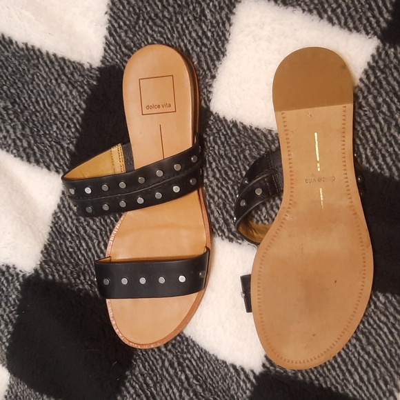 Dolce vita genuine leather sandals size 8  worn twice - Picture 5 of 14